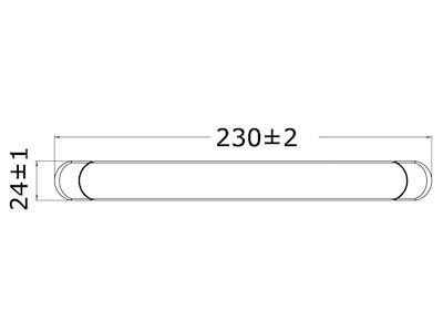 Plafoniera a LED da appoggio stagne