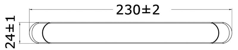 Plafoniera a LED da appoggio stagne