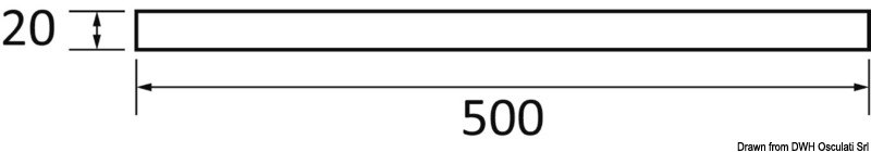 Tubo luminoso LED BATSYSTEM U-Pro-System con interruttore incorporato