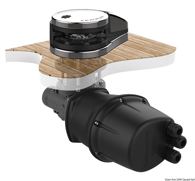 Kit verricello LEWMAR VX2 basso/alto (1000 W)