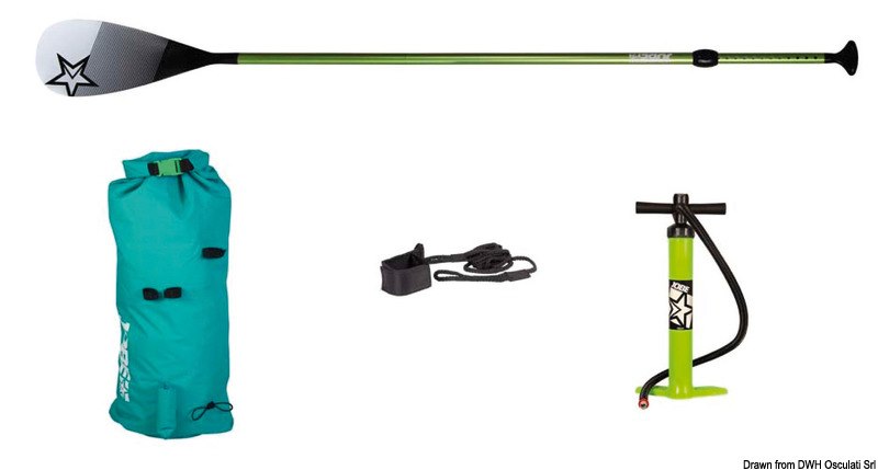 Pagaia canoa/kayak smontabile 200 cm 