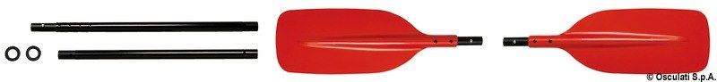 Pagaia canoa/kayak smontabile 200 cm 