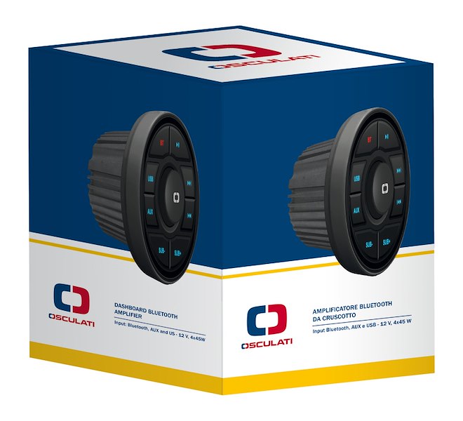 Amplificatore Bluetooth da cruscotto 