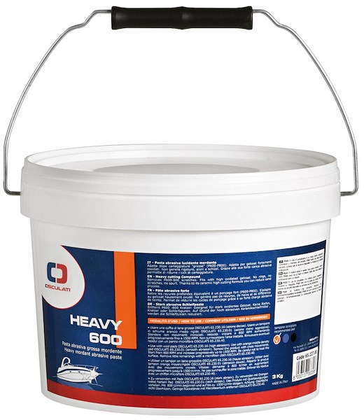 Heavy 600 - Pasta abrasiva grossa mordente