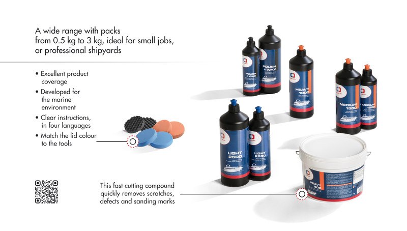 Accessori Boat Care per paste abrasive OSCULATI