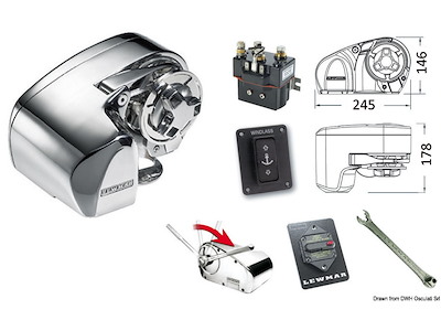 Verricello LEWMAR Pro-Series 1000