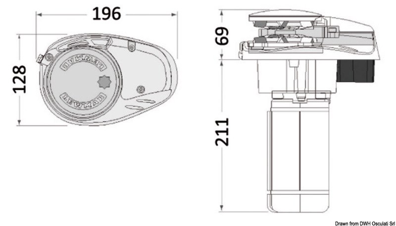 Verricello LEWMAR V-700