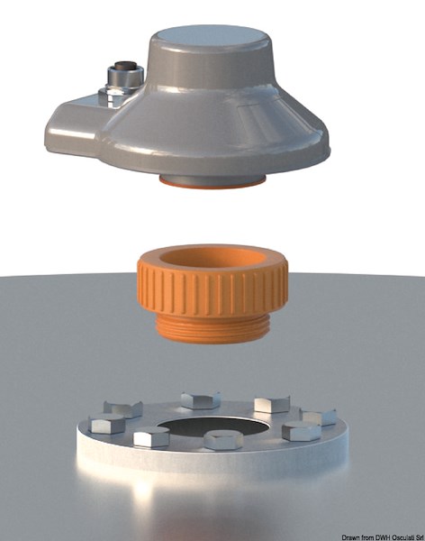 Adattatore Gobius C per serbatoi metallici 