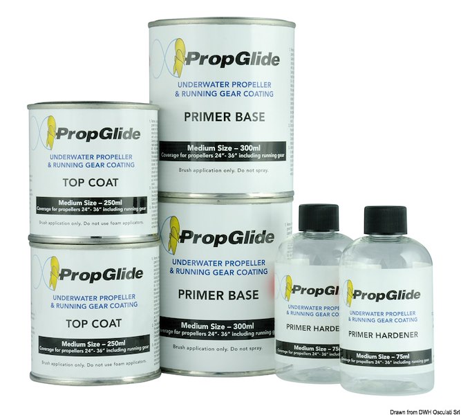 Vernice siliconica per eliche e parti metalliche PROPGLIDE®
