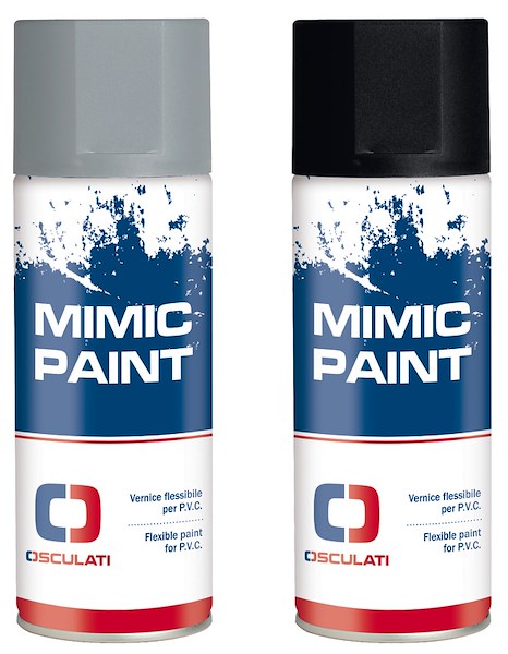 Mimic Paint vernice spray per rinnovo PVC o per rinnovo / ricolazione teste parabordi