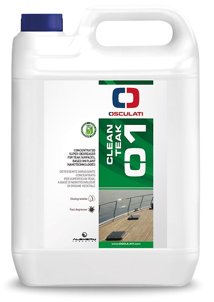 Cleanteak - detergente sgrassante per superfici in teak
