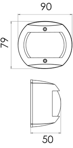 Luci di via Classic 20 LED in AISI 316 lucidato a specchio