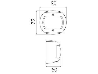 Luci di via Classic 20 LED in AISI 316 lucidato a specchio