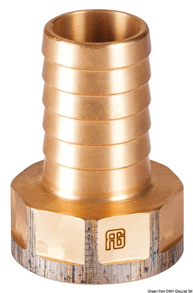 Portagomma femmina in bronzo GUIDI