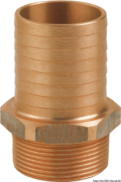 Portagomma maschio in bronzo GUIDI
