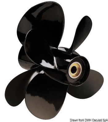 Eliche in alluminio per piedi DP 280/290 VOLVO Duo Prop tipo A