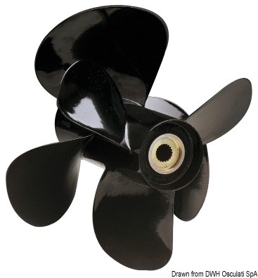 Eliche in alluminio per piedi DP 280/290 VOLVO Duo Prop tipo B