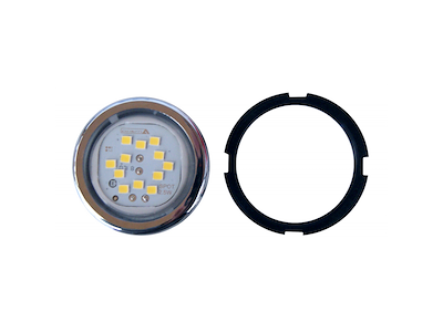 7 LED BIANCO 12 VOLTS