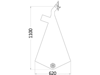 Sacco in PVC per doccia Saturn
