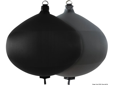 Parabordo sferico in tessuto gonfiabile FENDERTEX