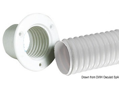 Tubo flessibile per passaggio cavi motori fuoribordo