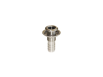 SCARICO A MARE INOX CON PORTAGOMMA