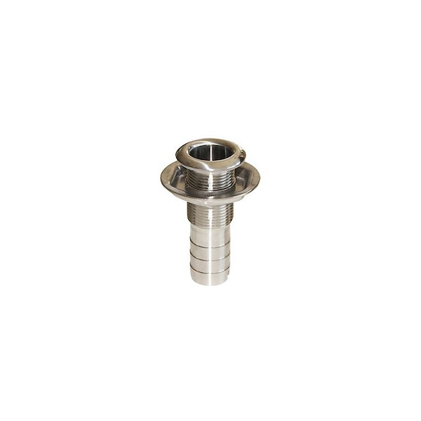 SCARICO A MARE INOX CON PORTAGOMMA
