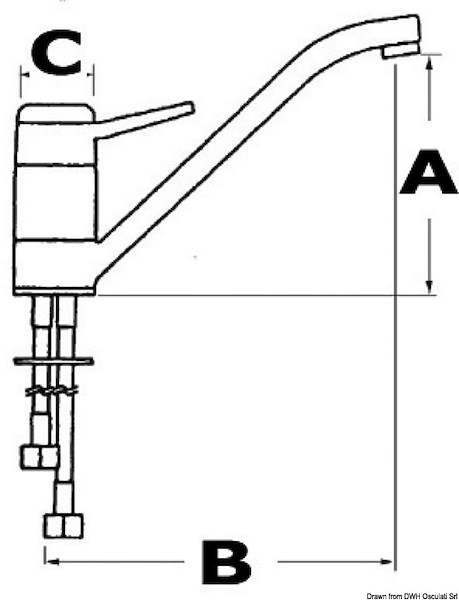 Rubinetto miscelatore Olivia