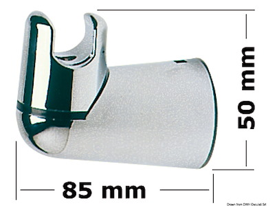 Supporto doccia girevole a parete 