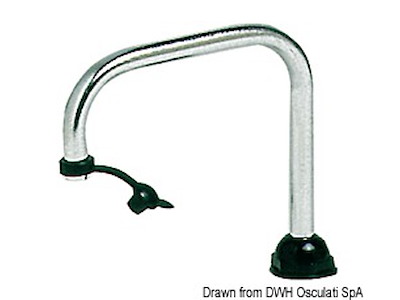 Beccuccio telescopico in alluminio e nylon 