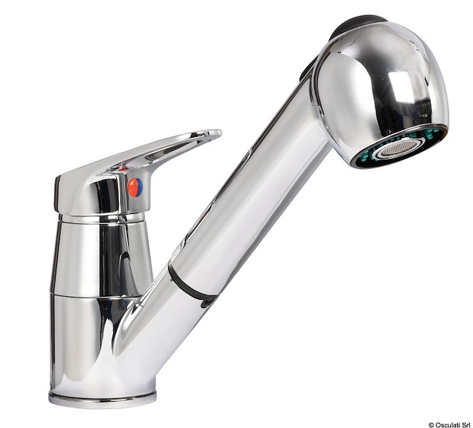 Miscelatore Olivia + doccia estraibile 