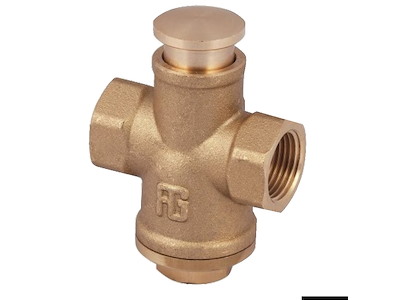 Rubinetto ottone a pulsante 3/8" 