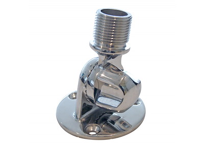 BASE ANTENNA INOX TONDA