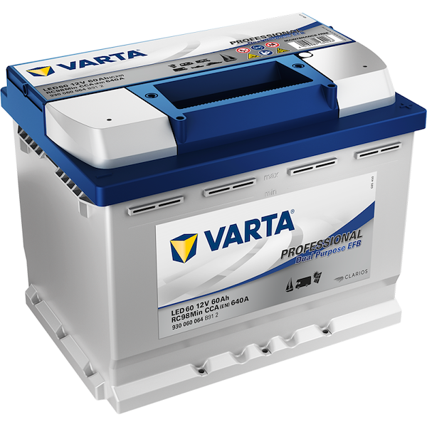 BATTERIA VARTA PROFESSIONAL LED70