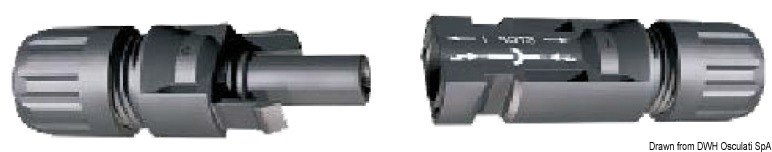 Connettori IP67 M + F  per pannelli solari 