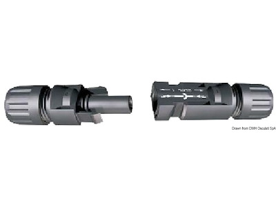 Connettori IP67 M + F  per pannelli solari 