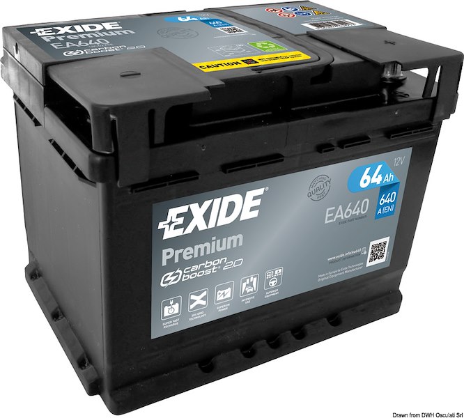 Batterie EXIDE Premium per avviamento