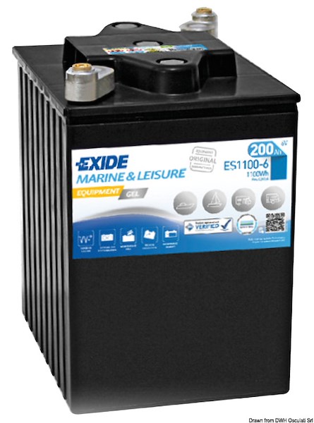 Batterie EXIDE Gel per servizi ed avviamento