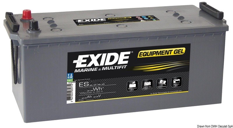 Batterie EXIDE Gel per servizi ed avviamento