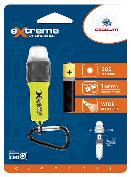 Mini torcia a LED emergency 
