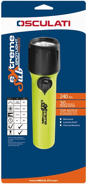 Torcia led subacquea Sub-Extreme Compact 
