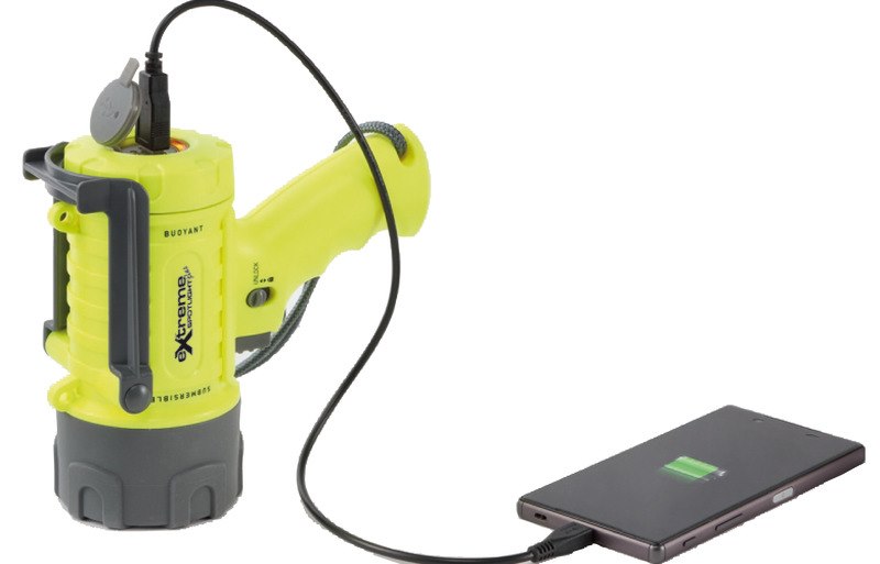 Torcia Led impermeabile Extreme Plus ricaricabile 