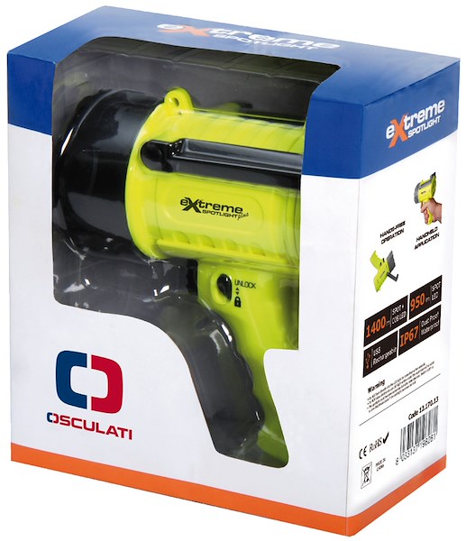 Torcia Led impermeabile Extreme Plus ricaricabile 