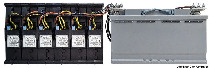 BOS LE300 - Estensione al litio per batterie al piombo