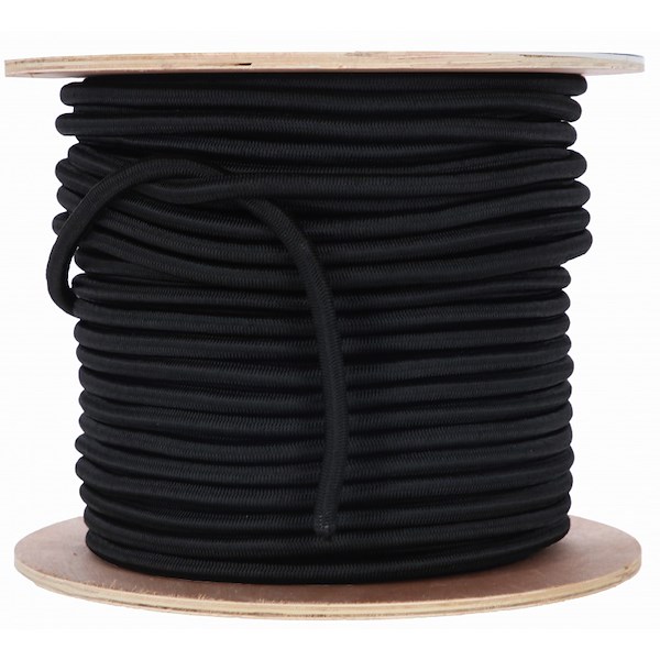 TRECCIA ELASTICA NERA