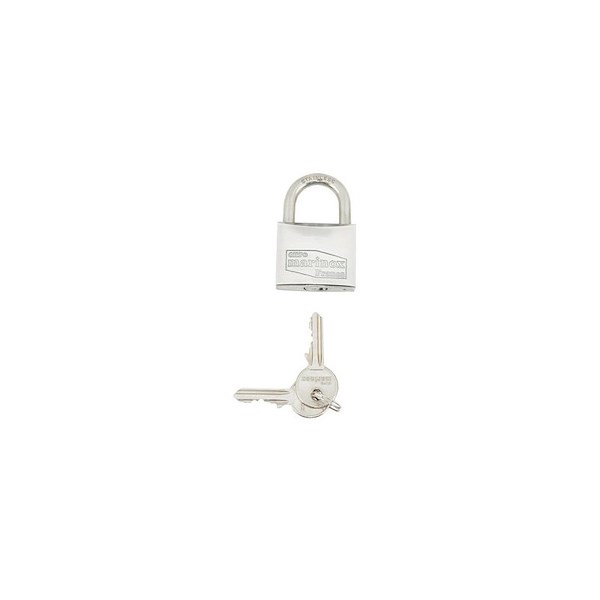 LUCCHETTO ACCIAIO INOX ARCO CORTO