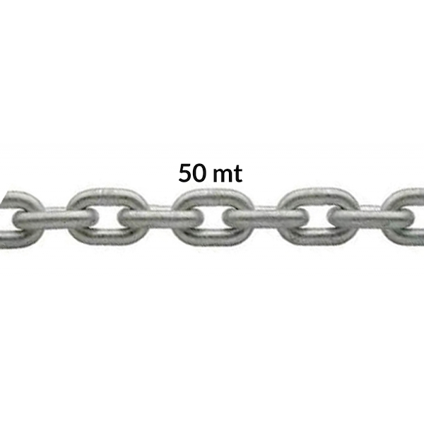CATENA ZINCATA CALIBRATA 50MT
